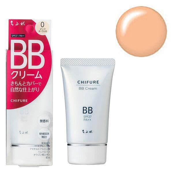 Chifure BB Cream SPF27/PA++ 0 (Pink Ochre) / 1 (Ochre) / 2 (Ochre) 50g