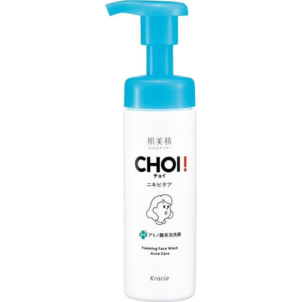 Kracie Hadabisei Choi Medicinal Foaming Face Wash - Acne Care / Pore Clear (160mL)