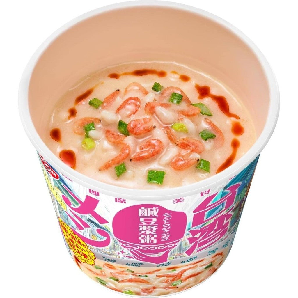 Nissin Instant Taiwanese Rice Cups - Minced Pork / Soy Milk Porridge