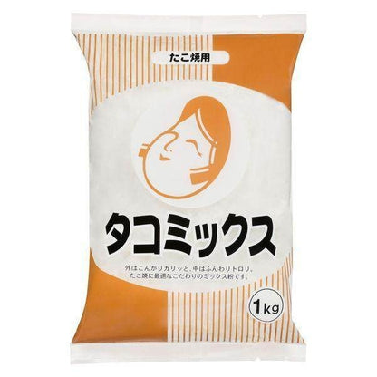 Otafuku Sauce Tako Mix Flour for Takoyaki  / Chijimi Mix for Korean Pancake (1kg)