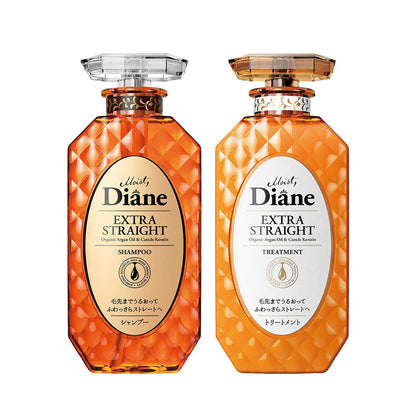 Nature Lab Moist Diane Perfect Beauty Shampoo & Treatment EX Straight 450ml Set