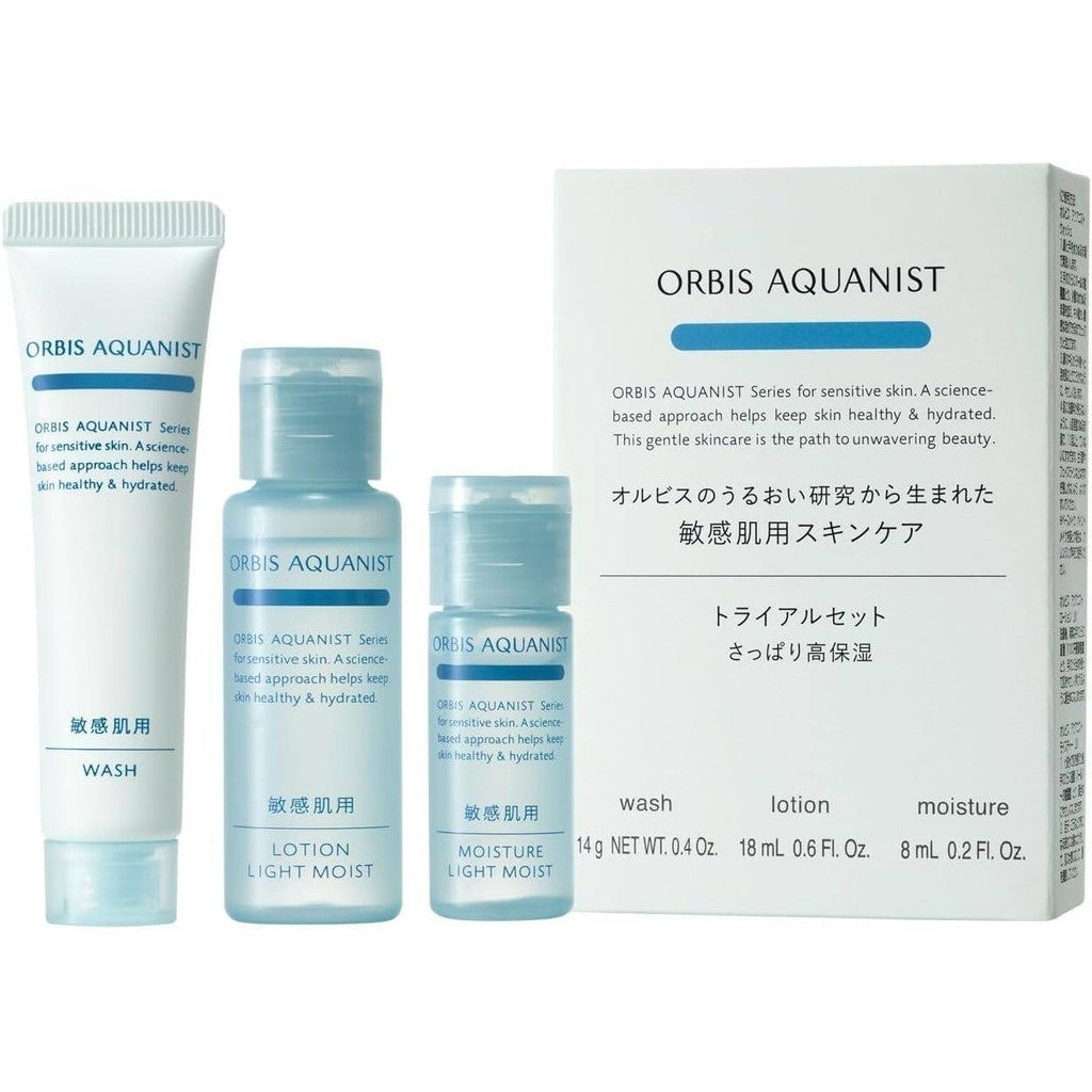 Orbis Aquanist Wash, Lotion, & Moisturizer Series - Light Moist / Rich Moist