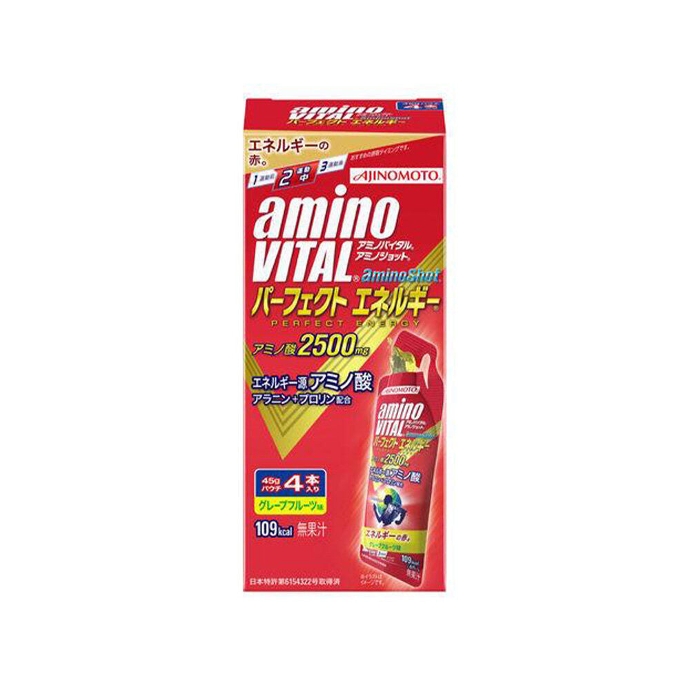 Ajinomoto Amino Vital Amino Shot Perfect Energy 4 pieces