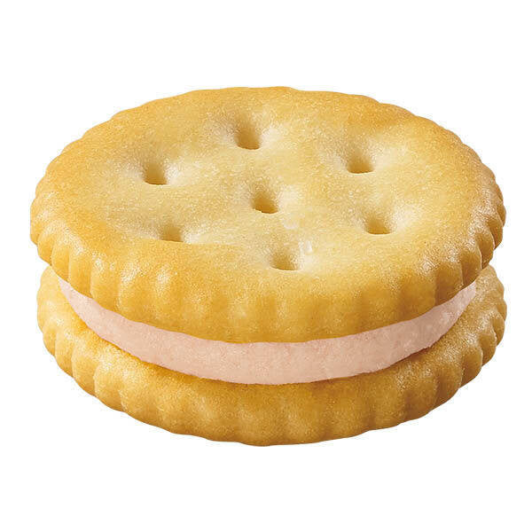 Yamazaki Biscuit Levain Mini Prime Sandwich Crackers - White Peach Shortcake / Matcha & Adzuki (56g)