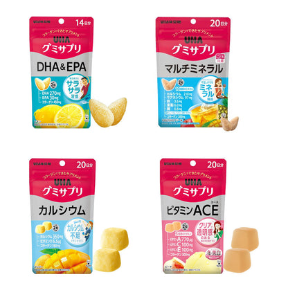 UHA Mikakuto Gummy Supplements Series