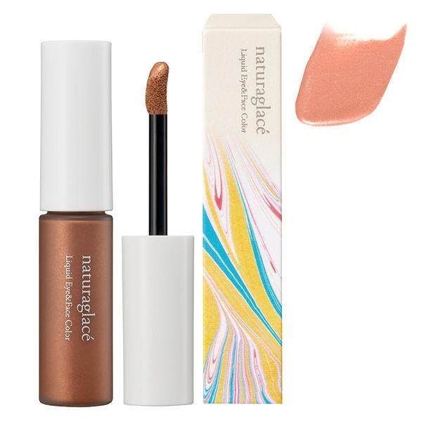 Naturaglace Liquid Eye and Face Color 01 Sunny Bright / 02 Petal Pink / 03 Lively Orange / 04 Shiny Brown (4.2ml)