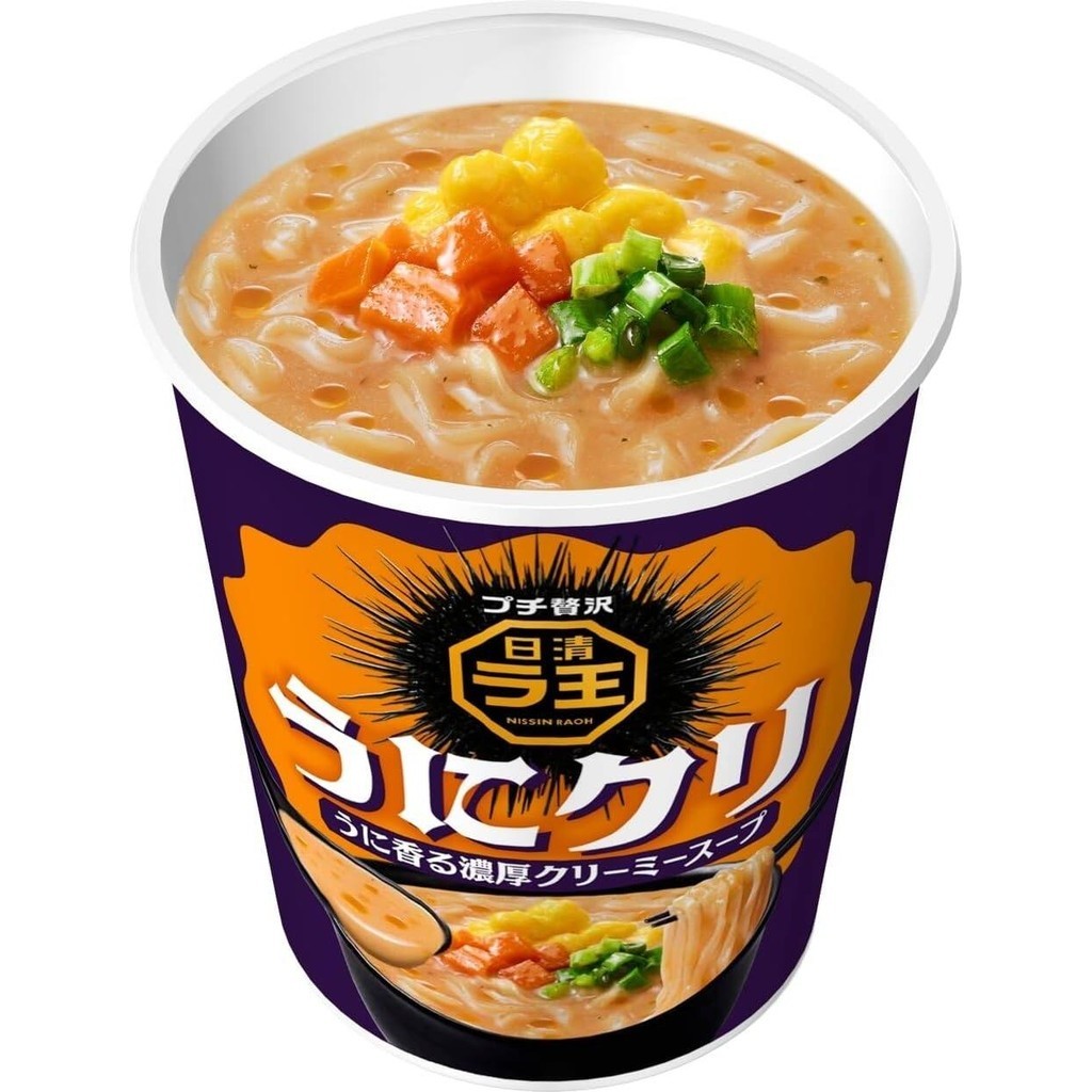 Nissin Raoh Uni Cream Instant Noodle Cup (98g)