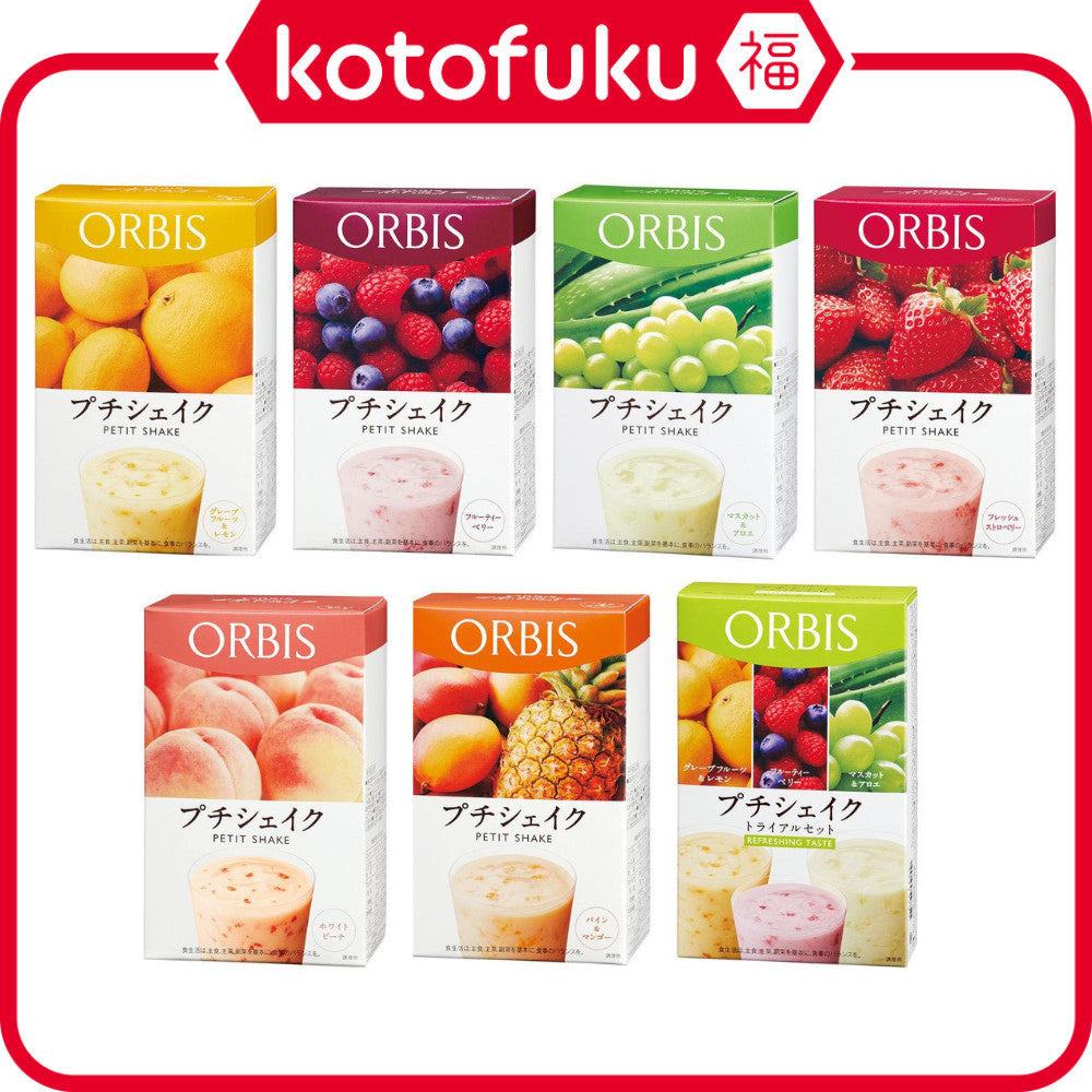 Orbis Petit Shake Diet Smoothies (100g x 7 servings) / Trial Set Refreshing Taste (100g x 3 servings)