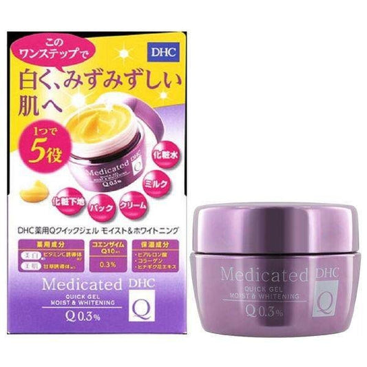 DHC Medicated Q Quick Gel Moist & Whitening SS 50g