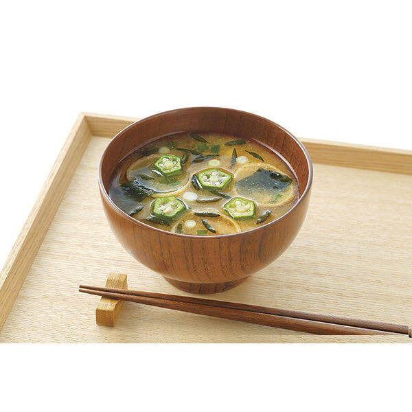 Yamasa Akamoku Seaweed & Okra Instant Miso Soup (5 servings)