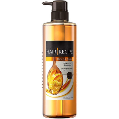 P&G Hair Recipe Honey Apricot Moisture Shampoo 530ml/ Refill 330ml