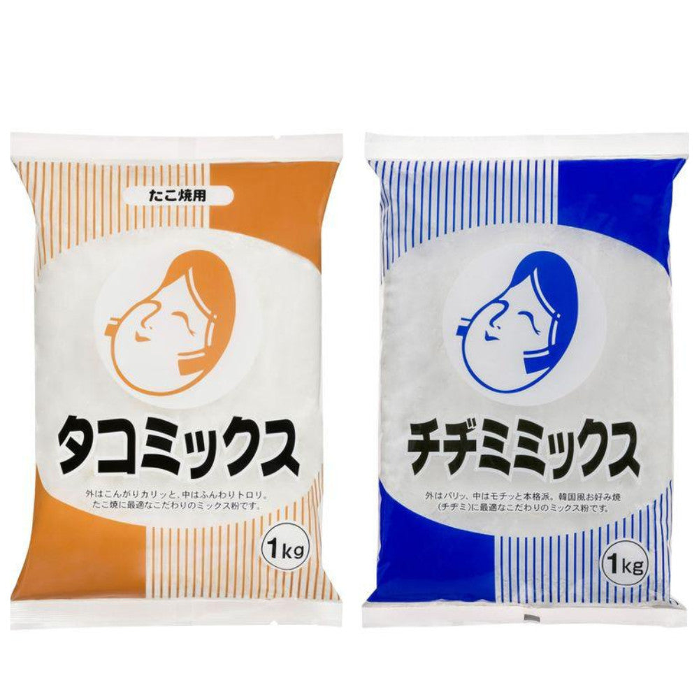 Otafuku Sauce Tako Mix Flour for Takoyaki  / Chijimi Mix for Korean Pancake (1kg)