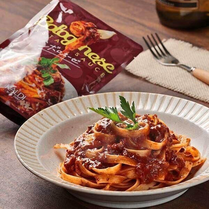 Kaldi's Original Pasta Bolognese Sauce 140g / Tomato Garlic 120g / Quattro Formaggi 120g