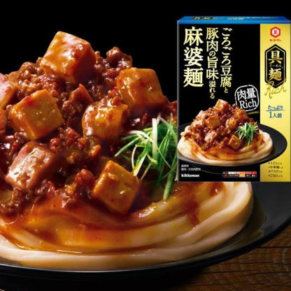 Kikkoman Rich Udon Noodle Sauce - Brothless Dandan Noodles / Mapo Tofu