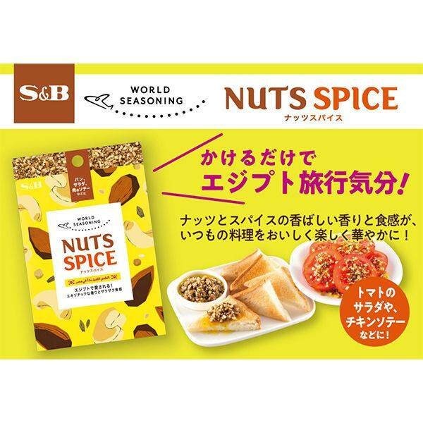 S&B World Seasoning Cheese Onion / Chili Lime / Nut Spice (20g)