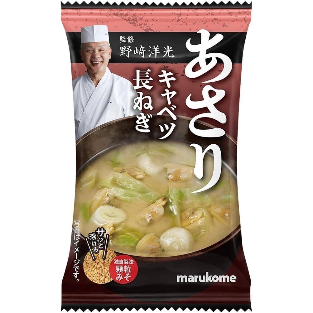 Marukome Instant Miso Soup Series Supervised by Hiromitsu Nozaki