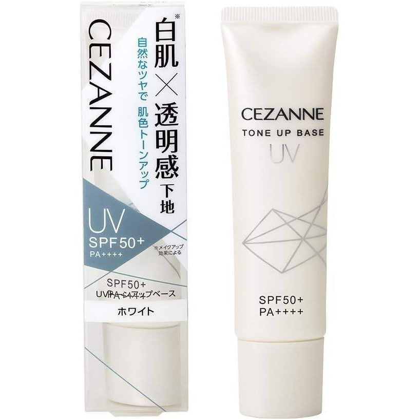 Cezanne Tone Up Base - White / Pink (30g)