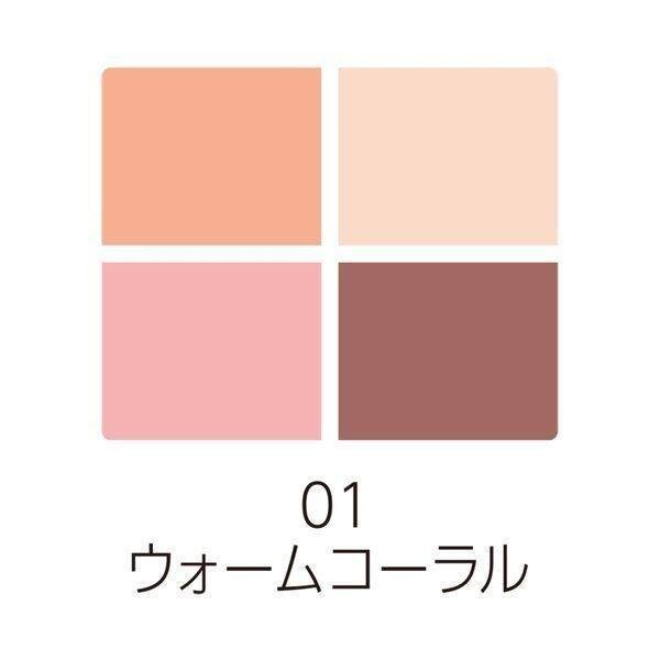 Cezanne Nuance On Eyeshadow - 01 Warm Coral