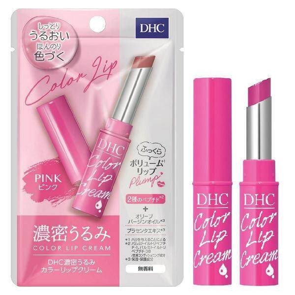 DHC Rich Moisture Color Lip Cream Apricot / Pink (1.5g)