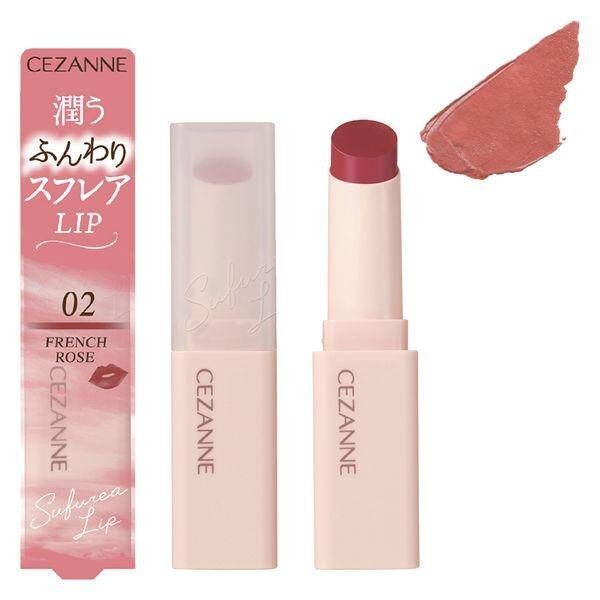 Cezanne Sufurea Lip 01 Cashmere Red / 02 French Rose (4.2g)