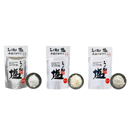 Toyo Rokusuke Salt - White Salt / Garlic Salt / Salt & Pepper (150g)