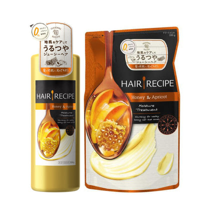 P&G Hair Recipe Honey Apricot Moisture Hair Treatment Mask 530g / Refill 330g