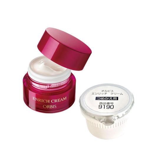 Orbis Enrich Cream Bottle 30g / Refill 30g