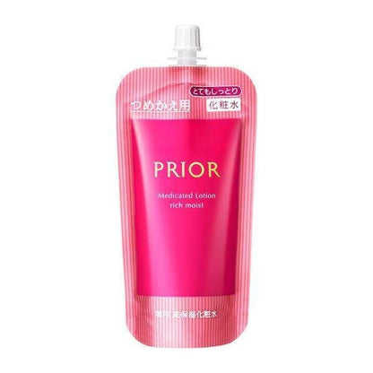 Shiseido Prior Medicated Moisturizing Lotion Fresh Moist / Rich Moist  (Bottle160ml/Refill 140ml)