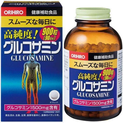 Orihiro Purified Glucosamine 90 Day Supplement 900 Tablets