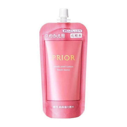 Shiseido Prior Medicated Moisturizing Lotion Fresh Moist / Rich Moist  (Bottle160ml/Refill 140ml)