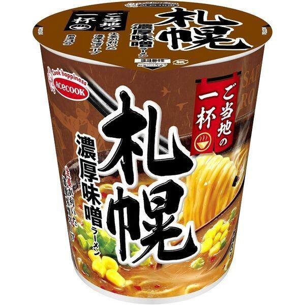 Acecook Gotochi no Ippai Sapporo Thick Miso Ramen / Hakodate Shio Ramen