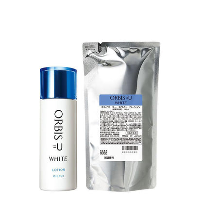 Orbis Orbis U White Lotion Bottle 180ml / Refill 180ml