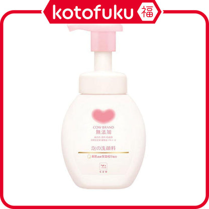 Cow Brand Milk Soap Additive-free Foaming Facial Cleanser with Pump 160mL