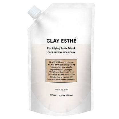 b-ex Clay Esthetic Fortifying Hair Mask Gold Clay (400ml / Refill 800ml)