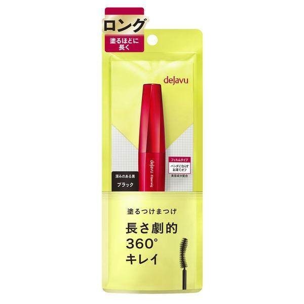 Dejavu Paintable False Eyelashes Fiber Wig Mascara Ultra Long E1 (Black)