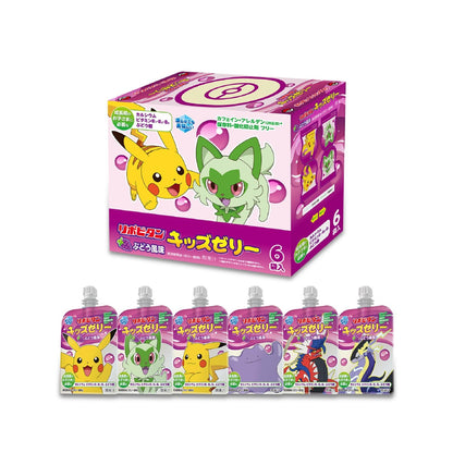 Taisho Lipovitan Grape Jelly for Kids (6 packs)