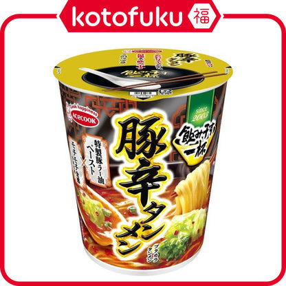 Acecook Vertical Type Drink Up Cup Pork Spicy Chinese Style Noodles