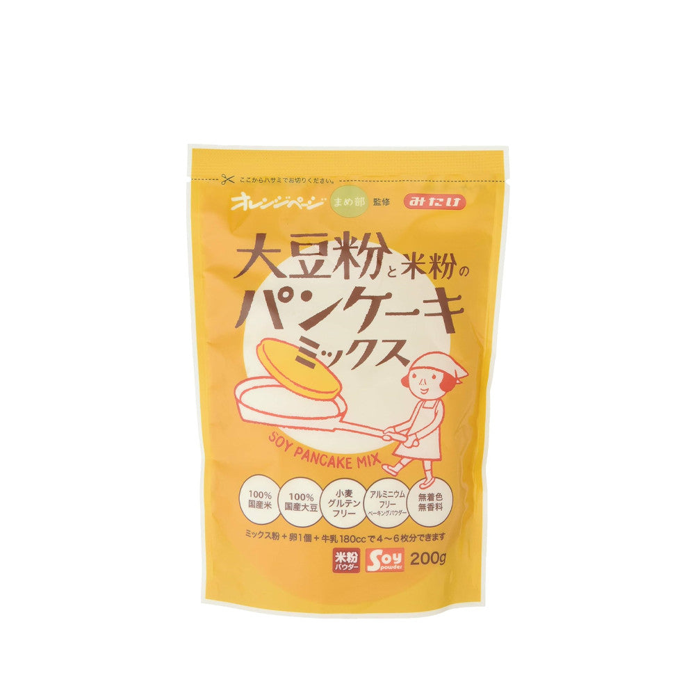 Mitake Soy & Rice Flour Pancake Pancake Mix (200g)