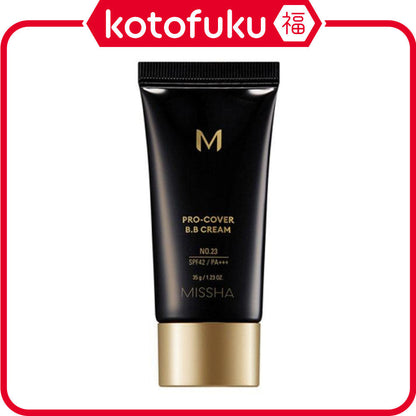 Missha M Pro Cover BB Cream No.23 Natural Skin Tone SPF42 PA+++ 35g