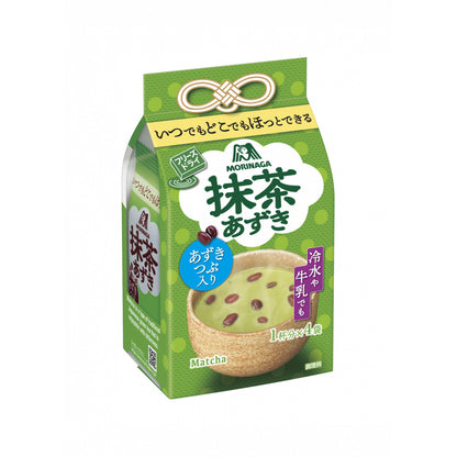 Morinaga Matcha & Adzuki Red Bean Powder (4 servings)