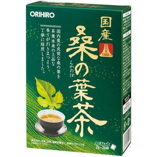 Orihiro Japanese 100% Mulberry Leaf Tea  / 100% Dokudami Leaf Tea (26 Packets)