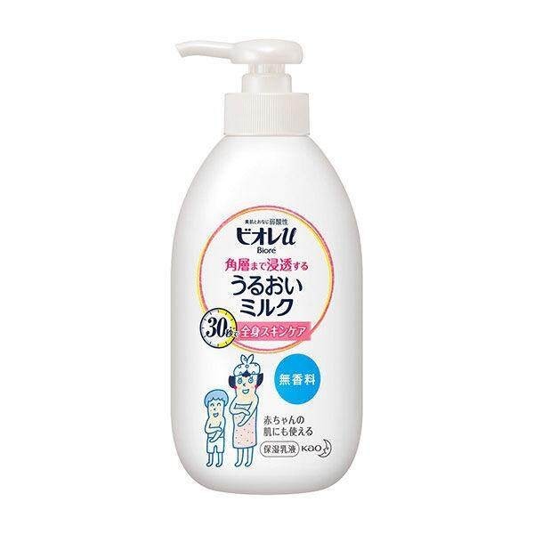 Kao BioreU Penetrating Moisturizing Milk Unscented / Fruit Milk / Floral (300ml) / Floral Refill 250ml