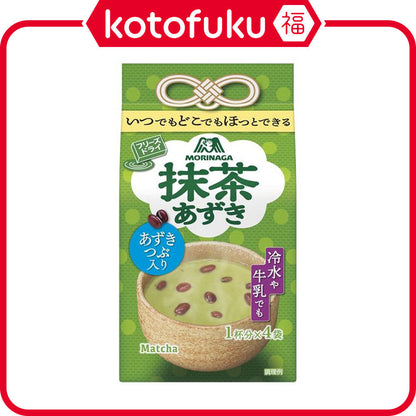 Morinaga Matcha & Adzuki Red Bean Powder (4 servings)