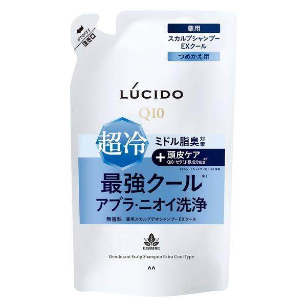 Mandom Lucido Medicated Deodorant Scalp Shampoo & Conditioner Series