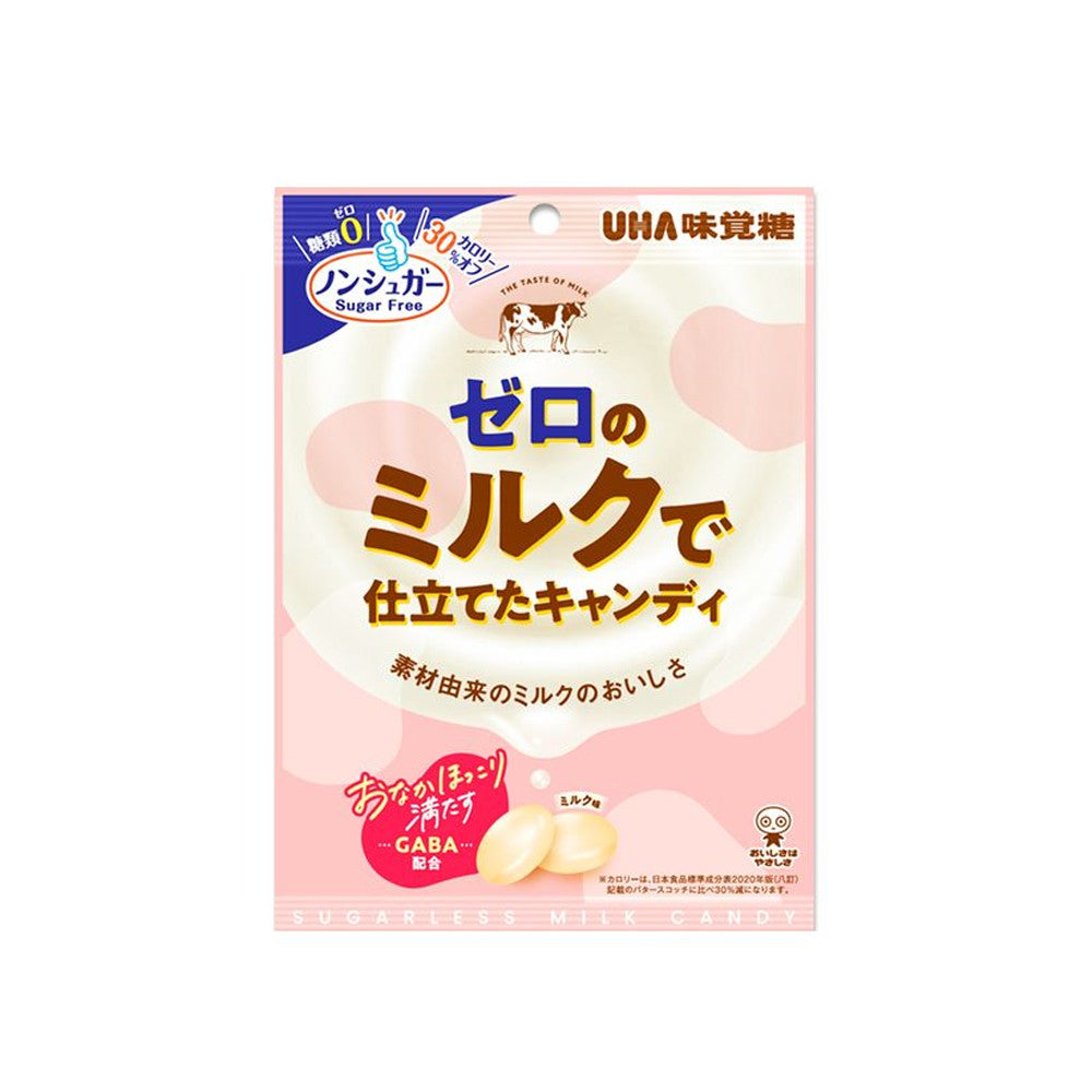 UHA Mikakuto Sugar Free Milk Candy (73g)