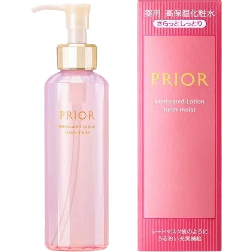 Shiseido Prior Medicated Moisturizing Lotion Fresh Moist / Rich Moist  (Bottle160ml/Refill 140ml)