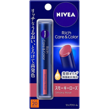 Nivea Rich Care & Color Lip Cream - French Pink / Smoky Rose (2g)