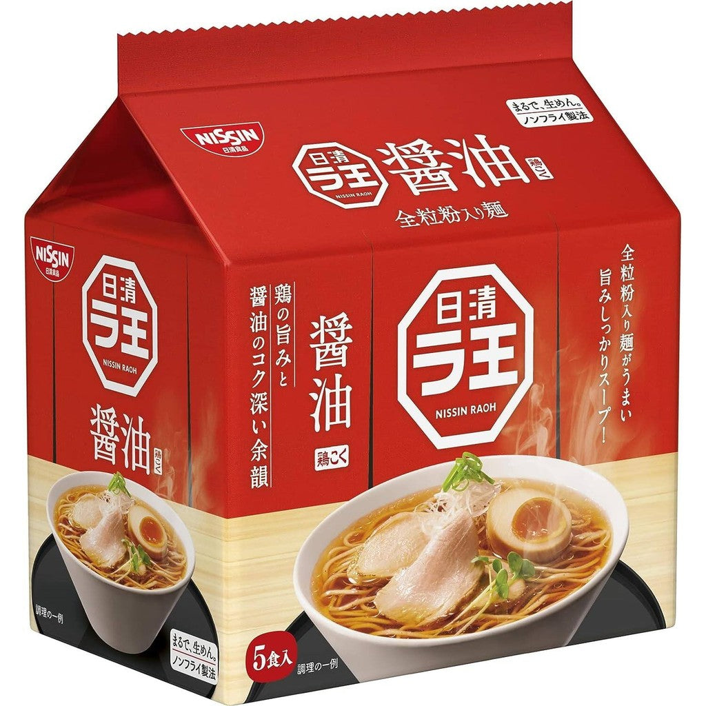 Nissin Raoh Instant Ramen Pack Series (3 servings / 5 servings)