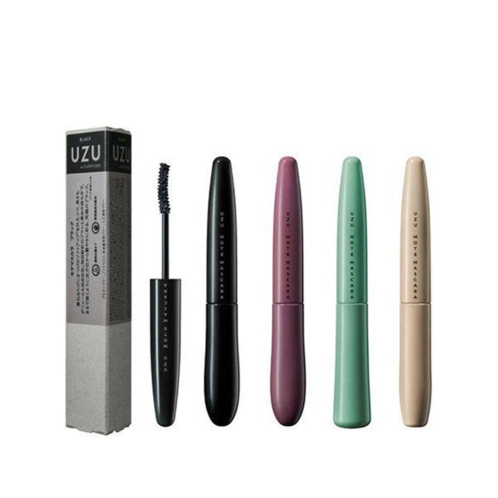 Uzu Mote Mascara by Flowfushi Black / Burgundy / Khaki / Brown (6g)