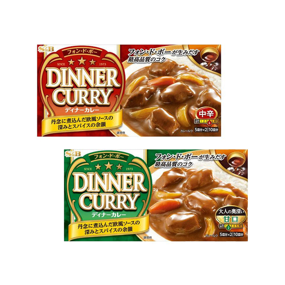 S&B Foods S&B Vin de Beau Dinner Curry (Medium Hot / Sweet)